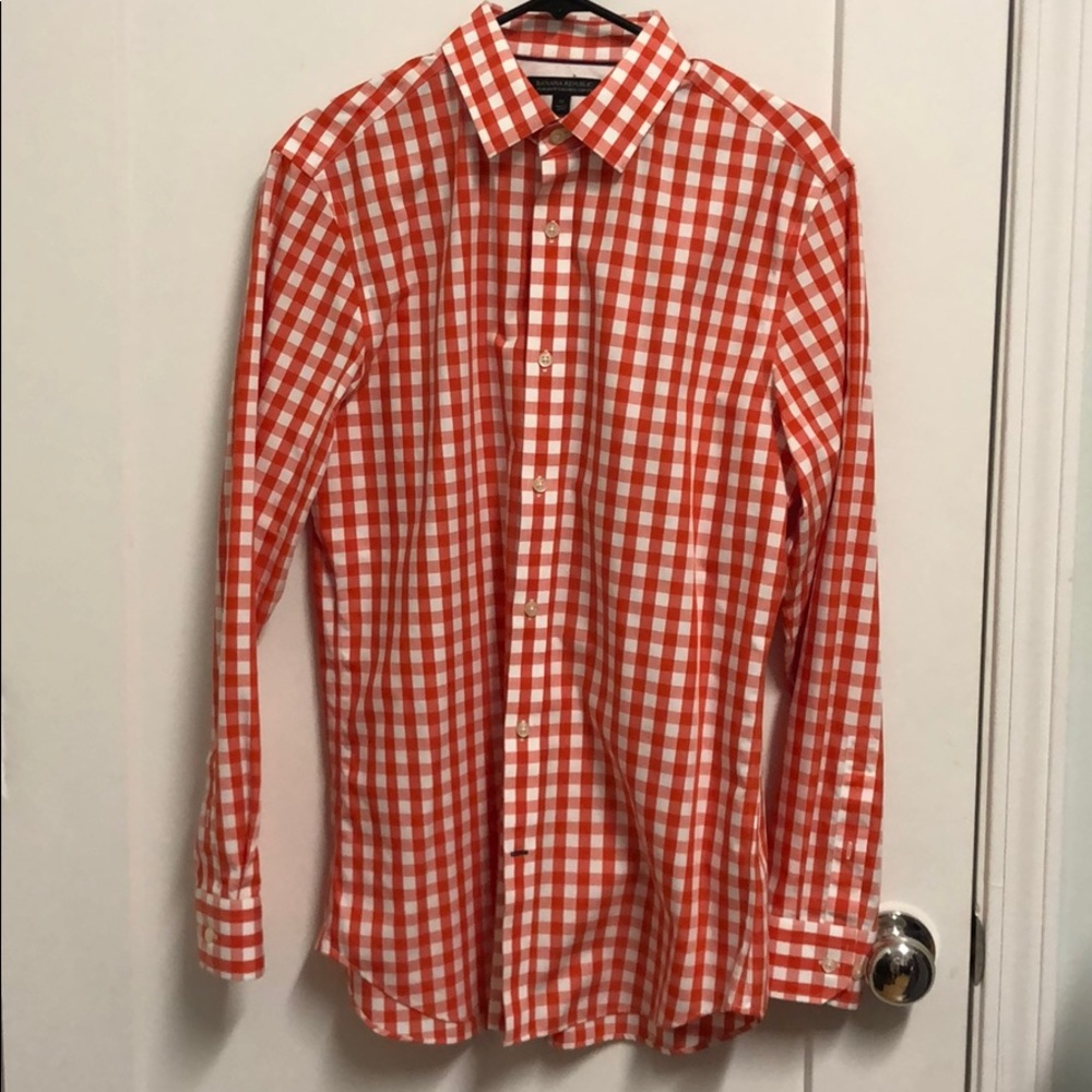 Banana Republic Non-Iron Tailored Slim Fit